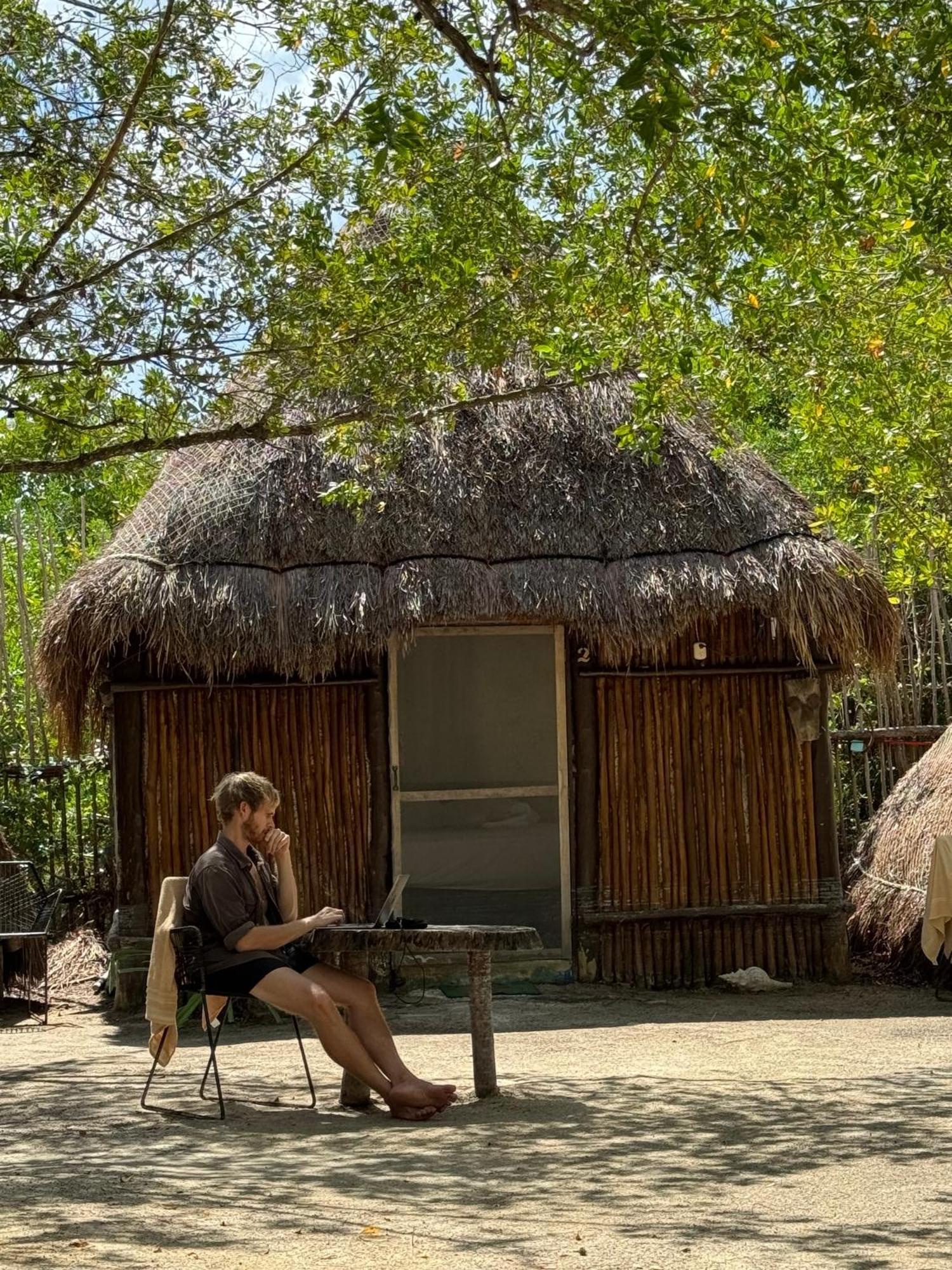 La Aldea Holbox Cabanas Y Camping Exterior photo